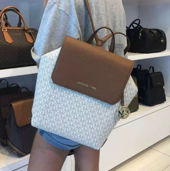 Michael Kors Hayes Medium Backpack - Picture 8 of 8